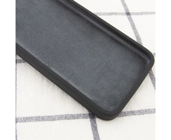 Чехол Silicone Case Square Full Camera Protective (AA) для Apple iPhone 11 Pro (5.8") Серый / Dark Gray