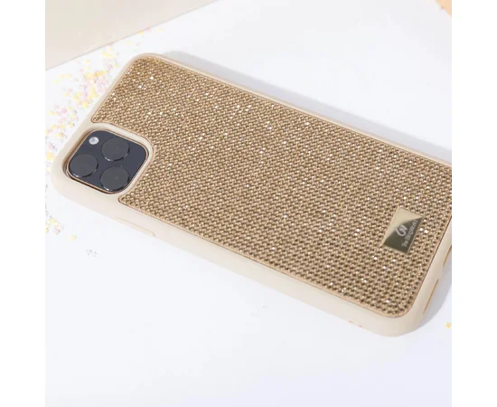 TPU чехол Bling World Grainy Diamonds для Apple iPhone 11 Pro (5.8") Золотой