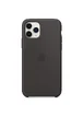 Чехол Silicone case (A) для Apple iPhone 11 Pro (5.8") Черный / Black