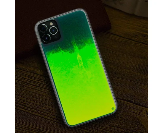 Неоновый чехол Neon Sand glow in the dark для Apple iPhone 11 Pro (5.8") Зеленый