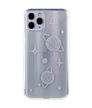 TPU+Glass чехол Aurora Space для Apple iPhone 11 Pro (5.8") Планеты
