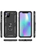 Ударопрочный чехол Serge Ring магнитный держатель для Apple iPhone 11 Pro (5.8") Черный