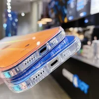 TPU + Glass чохол Aurora Classic для Apple iPhone 11 Pro (5.8 ") Синій