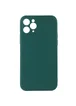Силиконовый чехол Candy Full Camera для Apple iPhone 11 Pro (5.8") Зеленый / Forest green