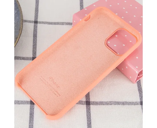 Чехол Silicone Case (AA) для Apple iPhone 11 Pro (5.8") Розовый / Living coral