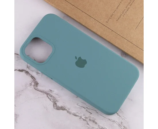 Чехол Silicone Case Full Protective (AA) для Apple iPhone 11 Pro (5.8") Зеленый / Light cactus