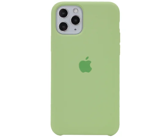 Чохол Silicone Case (AA) для Apple iPhone 11 Pro (5.8 ") Зелений / Mint gum