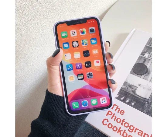 Чехол Camshield mate TPU со шторкой защищающей камеру для Apple iPhone 11 Pro (5.8") Сиреневый