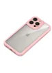 TPU чехол Transparent + Colour 1,5mm для Apple iPhone 11 Pro (5.8") Pink