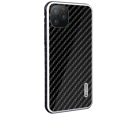Чехол-накладка G-Case Carbon Fiber Shield для Apple iPhone 11 Pro (5.8") Черный