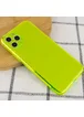 Матовый полупрозрачный TPU чехол с защитой камеры для Apple iPhone 11 Pro (5.8") Зеленый / Light Green