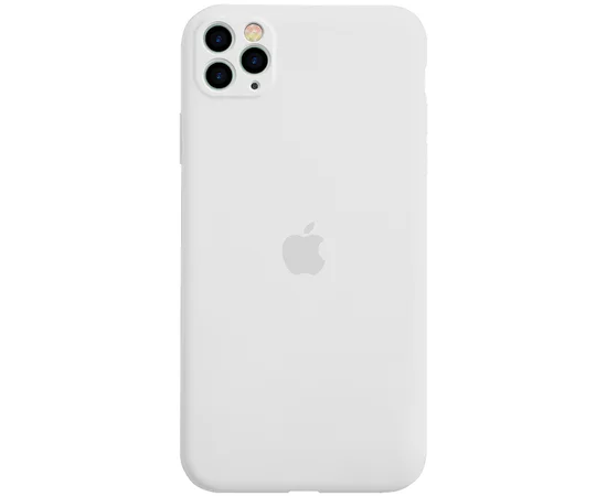 Чехол Silicone Case Full Protective для Apple iPhone 11 Pro (5.8") Белый / White