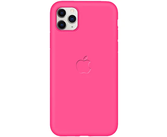 Чехол-накладка Soft-touch logo series для Apple iPhone 11 Pro (5.8") Розовый  / Barbie pink