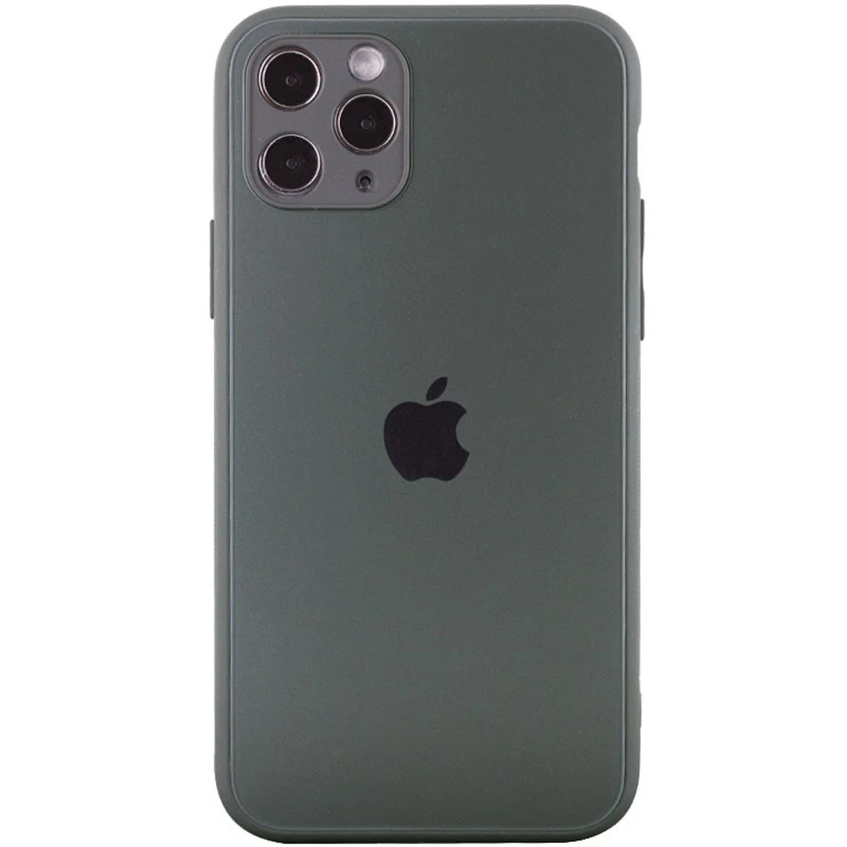 TPU+Glass чехол Matte Candy Full camera для Apple iPhone 11 Pro (5.8") Зеленый