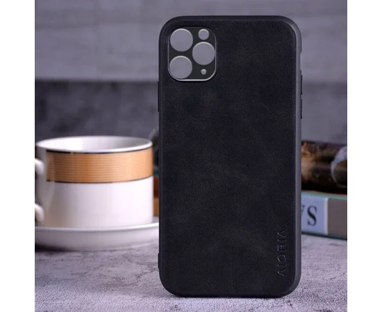 Кожаный чехол AIORIA Vintage для Apple iPhone 11 Pro (5.8") Черный