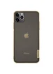 TPU чехол Nillkin Nature Series для Apple iPhone 11 Pro (5.8") Золотой (прозрачный)