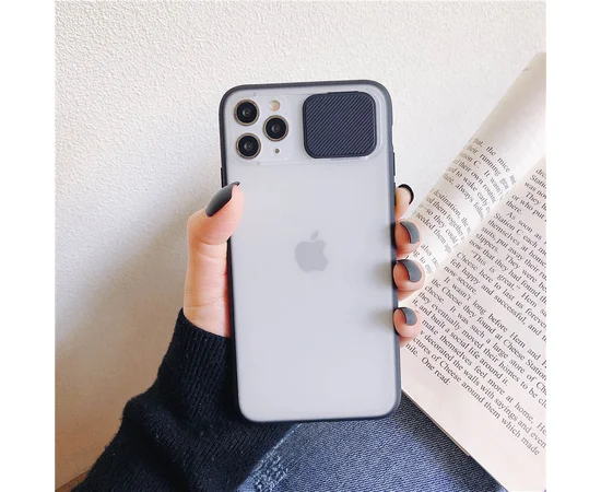 Чехол Camshield mate TPU со шторкой защищающей камеру для Apple iPhone 11 Pro (5.8") Синий