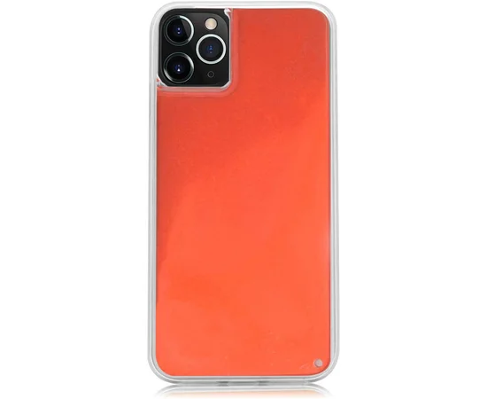 Неоновый чехол Neon Sand glow in the dark для Apple iPhone 11 Pro (5.8") Оранжевый