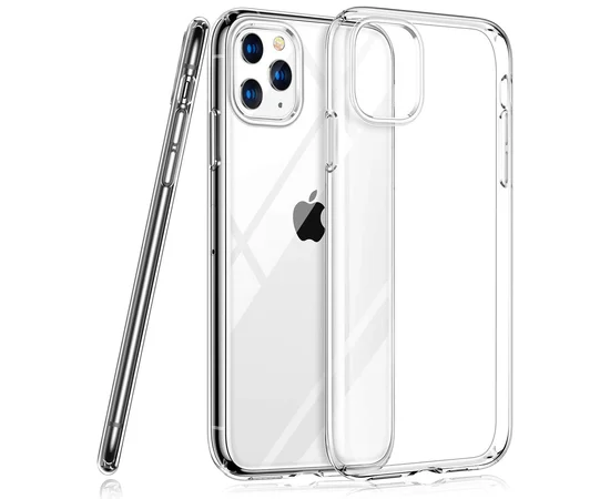 TPU чохол Epic Transparent 2,00 mm для Apple iPhone 11 Pro (5.8 ") Безбарвний (прозорий)