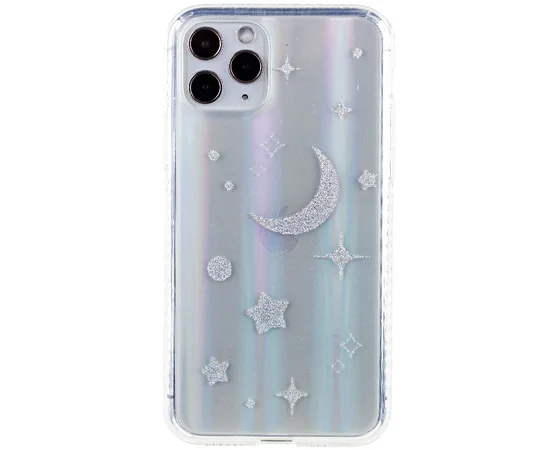 TPU+Glass чехол Aurora Space для Apple iPhone 11 Pro (5.8") Месяц