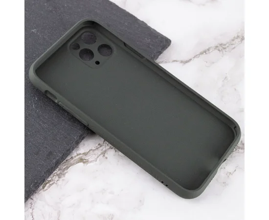 TPU+Glass чехол Matte Candy Full camera для Apple iPhone 11 Pro (5.8") Зеленый