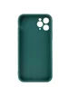 Силиконовый чехол Candy Full Camera для Apple iPhone 11 Pro (5.8") Зеленый / Forest green