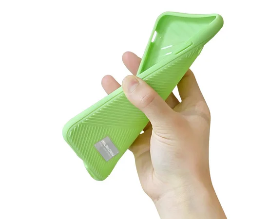 TPU накладка Molan Cano Jelline series для Apple iPhone 11 Pro (5.8") Зеленый / Tea Green