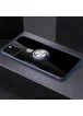 TPU+PC чехол Deen CrystalRing for Magnet (opp) для Apple iPhone 11 Pro (5.8") Бесцветный / Темно-синий