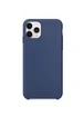 Силиконовый чехол Soft cover для Apple iPhone 11 Pro (5.8") Синий /  Blue Cobalt