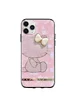 TPU+Glass чехол TYBOMB Dimond Brand для Apple iPhone 11 Pro (5.8") Розовый/Hello Kitty