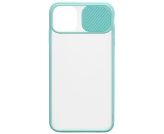 Чехол Camshield mate TPU со шторкой для камеры для Apple iPhone 11 Pro (5.8") Бирюзовый