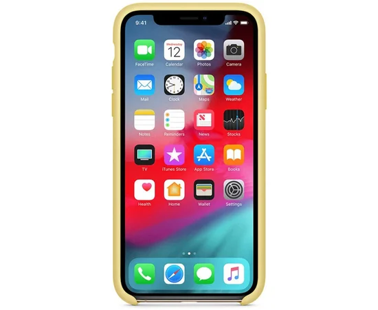 Силиконовый чехол Soft cover для Apple iPhone 11 Pro (5.8") Желтый / Yellow