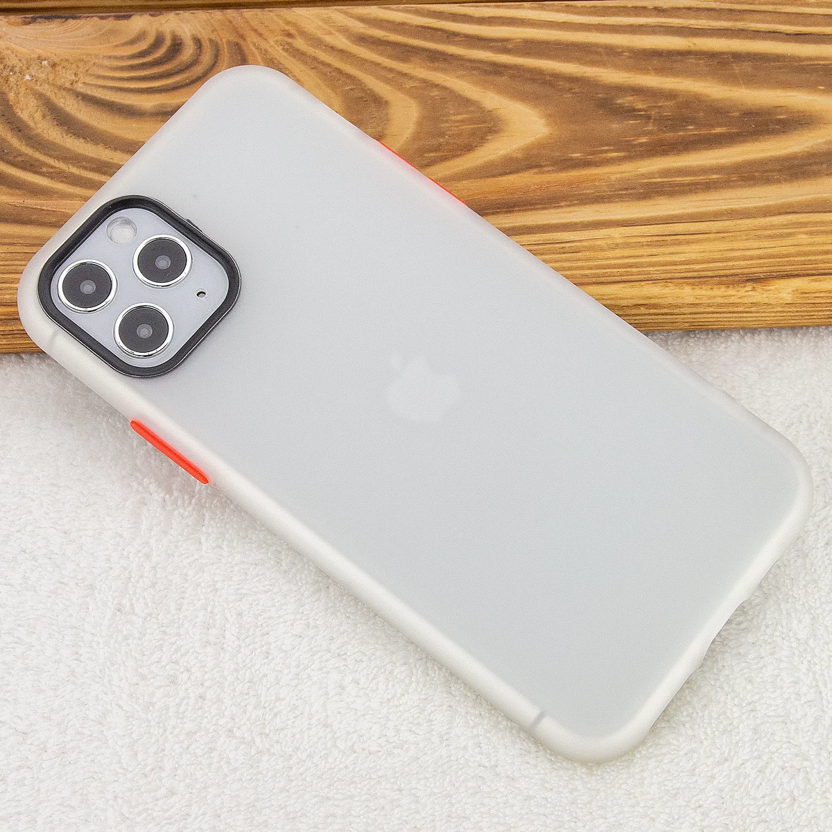 Чехол-накладка Epik Moon Eclipse series для Apple iPhone 11 Pro (5.8") Белый / Красный