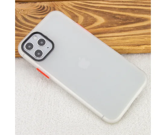 Чохол-накладка Epik Moon Eclipse series для Apple iPhone 11 Pro (5.8 ") Білий / Червоний