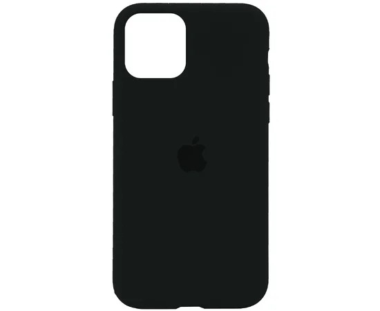Чехол Silicone Case Full Protective (AA) для Apple iPhone 11 Pro (5.8") Зеленый / Black Green