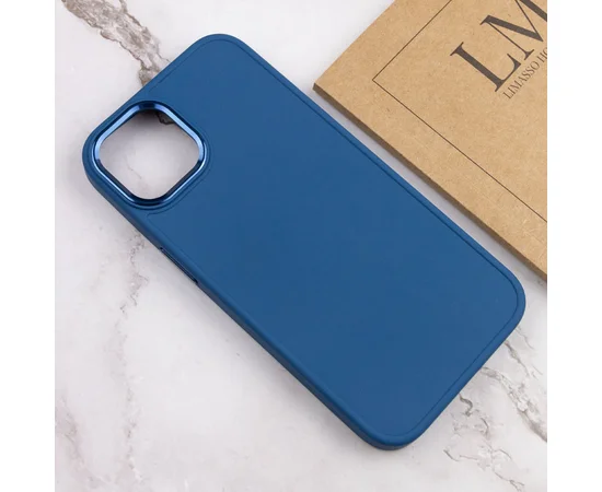 TPU чехол Bonbon Metal Style для Apple iPhone 11 Pro (5.8") Синий / Denim Blue