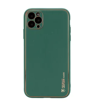 Кожаный чехол Xshield для Apple iPhone 11 Pro (5.8") Зеленый / Army green