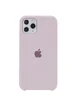 Чехол Silicone case (A) для Apple iPhone 11 Pro (5.8") Серый / Lavender