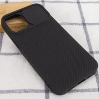 Чехол Camshield Square TPU со шторкой для камеры для Apple iPhone 11 Pro (5.8") Черный