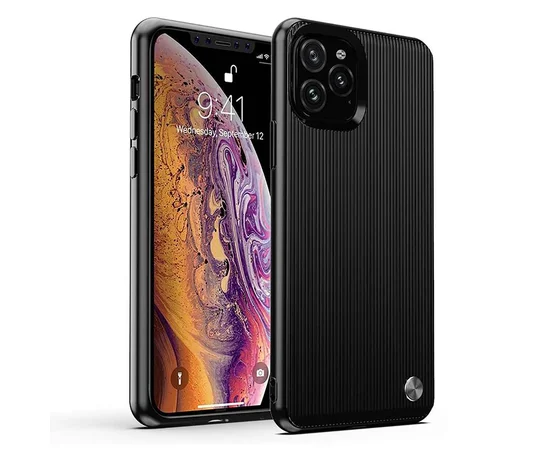 TPU чехол iPaky Suitcase Series для Apple iPhone 11 Pro (5.8") Черный