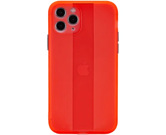 Чехол TPU Glossy Line Full Camera для Apple iPhone 11 Pro (5.8") Красный