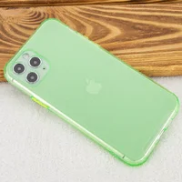 TPU чехол Сolor matte для Apple iPhone 11 Pro (5.8") Салатовый