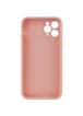 Силиконовый чехол Candy Full Camera для Apple iPhone 11 Pro (5.8") Розовый / Pink Sand