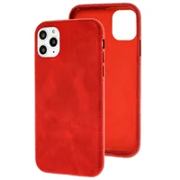 Шкіряний чохол Croco Leather для Apple iPhone 11 Pro (5.8 ") Red