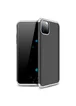 Пластиковая накладка GKK LikGus 360 градусов для Apple iPhone 11 Pro (5.8") Черный / Серебряный