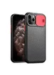 Чехол Camshield Black TPU со шторкой защищающей камеру для Apple iPhone 11 Pro (5.8") Черный / Красный