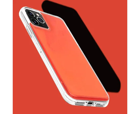 Неоновый чехол Neon Sand glow in the dark для Apple iPhone 11 Pro (5.8") Оранжевый