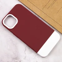 Чехол TPU+PC Bichromatic для Apple iPhone 11 Pro (5.8") Wine / White