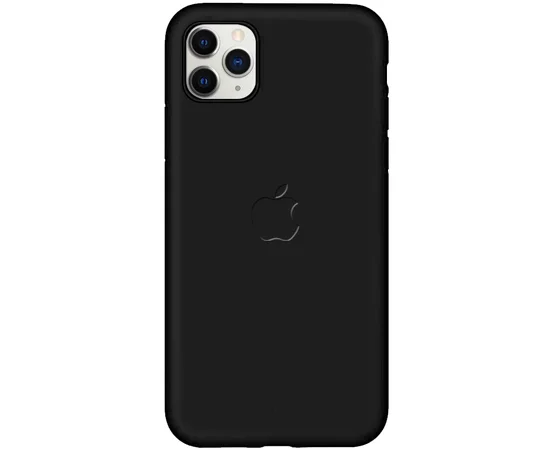 Чехол-накладка Soft-touch logo series для Apple iPhone 11 Pro (5.8") Черный / Black