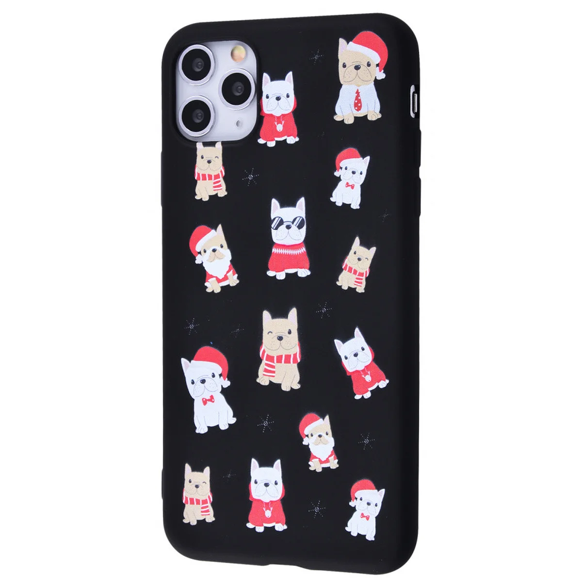 TPU чехол WAVE Fancy для Apple iPhone 11 Pro (5.8") Dogs / Black